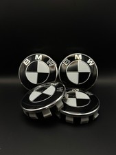 4x BMW Embleme Nabenkappen