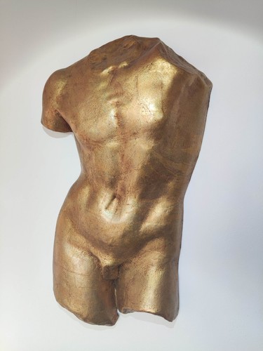 Männertorso wand skulptur von - wand,