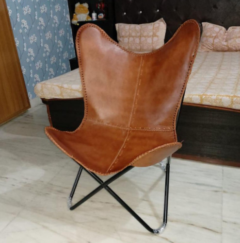 Butterfly chair vintage - butterfly, leder