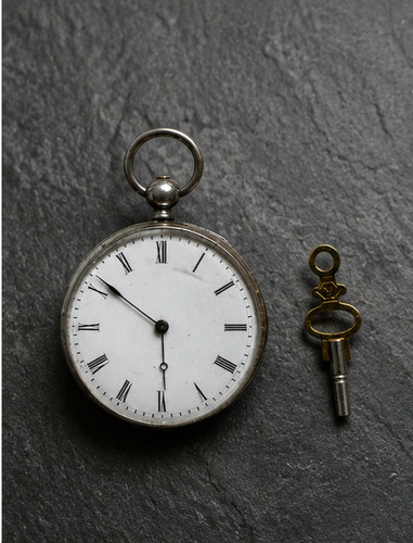 Taschenuhr 1900 cylindre 4 - , um