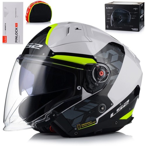 Motorradhelm jethelm ls2 - |,