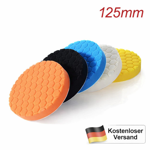 Polierschwamm set 125 mm - polierschwamm,