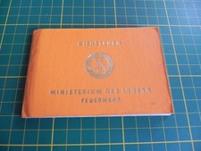 Ddr feuerwehr dienstbuch - ddr,