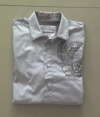 Camp david muscle fit hemd - fit,
