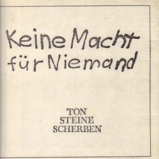 2xLP Ton Steine Scherben Keine Macht Für Niemand CARDBOARD BOX NEAR MINT