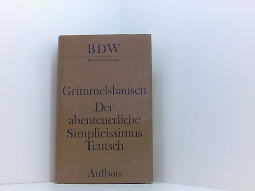 Grimmelshausen der - grimmelshausen:,