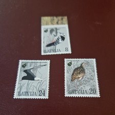 Lettland  Vögel Nr.  Postfrisch 