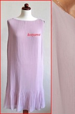 H&M Kleid Ärmellos Plissee