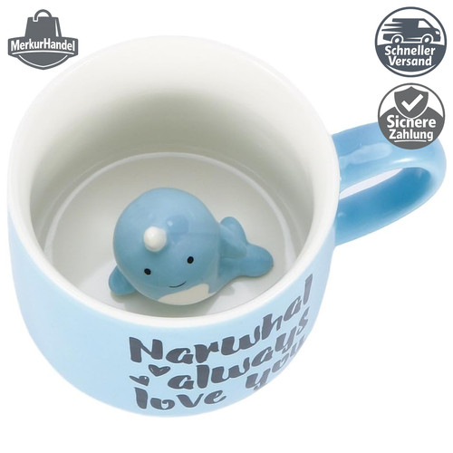 Wal tasse keramik - wal,