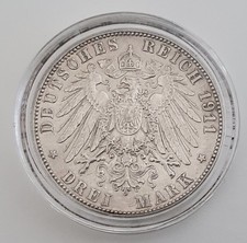 3 Mark 1911 J "Hamburg"