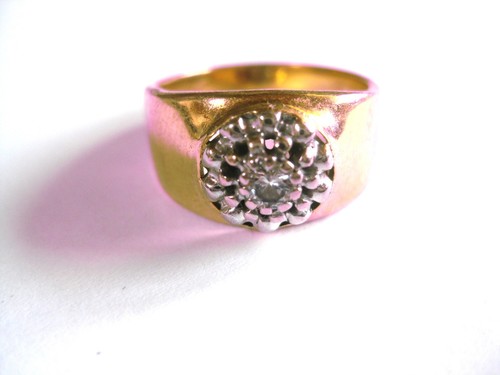 Ring gold 750 mit brillant - ring,