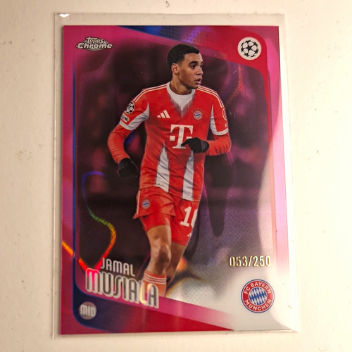 Jamal musiala topps chrome - jamal,