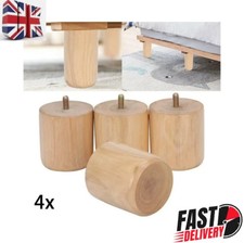 4 Stück Möbelbeine aus Holz