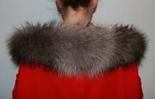 XXXL Pelz Fell Kragen Kapuze