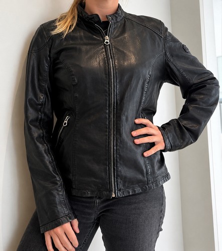 Pad pen damen lederjacke - &,