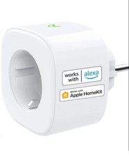 meross WLAN Steckdose, Smart Plug kompatibel mit Alexa, Google, für HomeKit