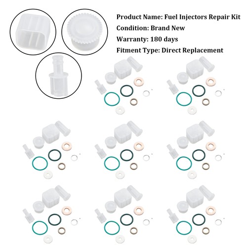 8pcs fuel injector repair - injector, kit