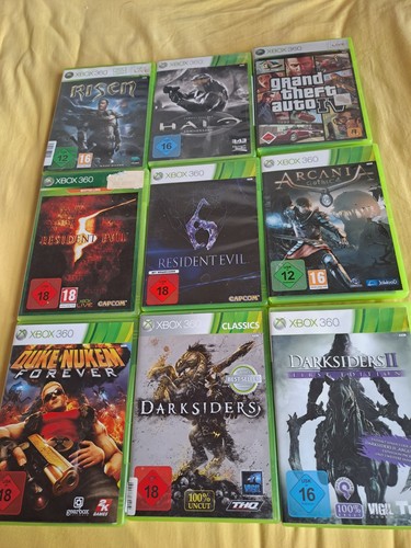 Xbox 360 spiele sammlung - spiele,