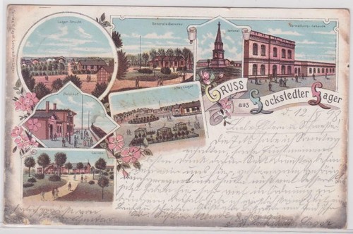 50783 lithographie gruß - 50783,