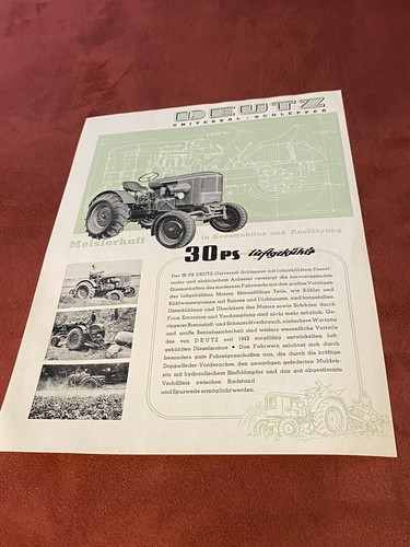 Org prospekt deutz - org., diesel