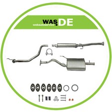 Auspuffanlage Auspuff ab Kat Honda Civic VI Fastback (MA, MB) 1.4 + Anbaukit