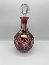 Nachtmann Kristall Karaffe rot