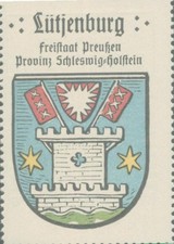 Lütjenburg / Reklamemarke Kaffee Hag - Wappen - Ortswappen (53)