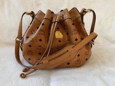 ? Original MCM Vintage Bucket Bag Cognac Visetos Beiteltasche Klassiker