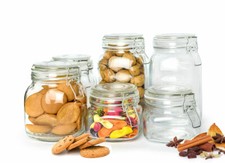 6tlg Set Einmachgläser 2x1,5L