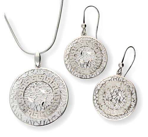 Echtes 925 silber schmuckset - 925, /