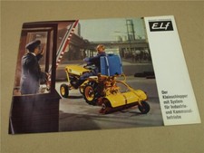 Prospekt Massey Ferguson MF Elf 11 Kleinschlepper mit 8 PS von 11/1965
