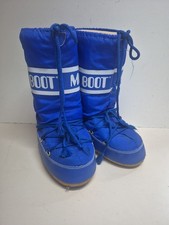 MOON BOOT Tecnika Original Stiefel für Frauen oder Kinder Gr.  35-38 blau unisex