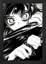 Anime Mädchen mit Schwert