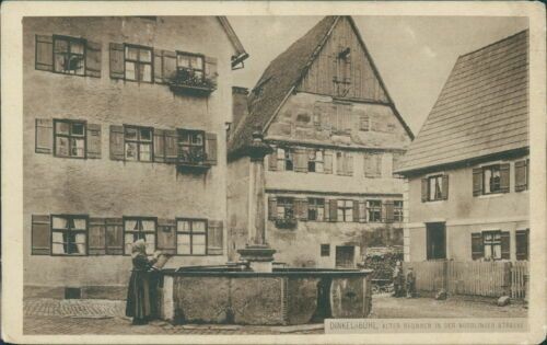 Ansichtskarte dinkelsbühl - ansichtskarte,