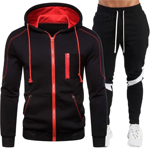 Men casual zip hooded - casual, zip-up