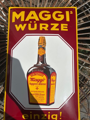 Maggi würze emailleschild - maggi, –