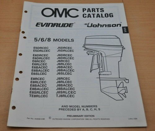 Omc johnson evinrude 8 - johnson, 6