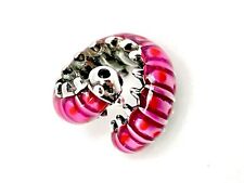Charms  Anhänger Beads Raupe Rosa 925 Sterling Silber