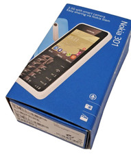 Original Bedienungsanleitung / Original OVP Nokia 301 (Ohne Handy !)