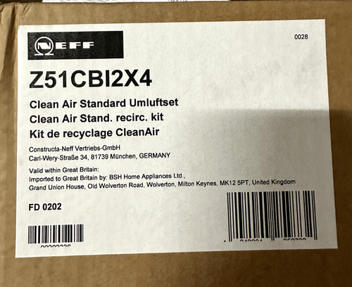 Neff z51cbi2x4 clean air - clean,