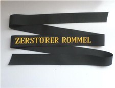 BW Mützenband für Uniform - Mütze ZERSTÖRER ROMMEL ( General im 2. Weltkrieg )