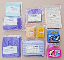 Auto Pflege Set 10-teilig | Komplettset Autopflege Mikrofasertuch Schwamm Polier