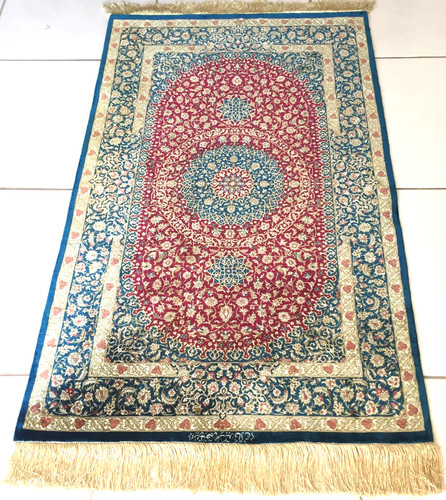 Teppich perser ghom seide - teppich,