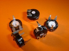 5x 1 kOhm Trimmer liegend