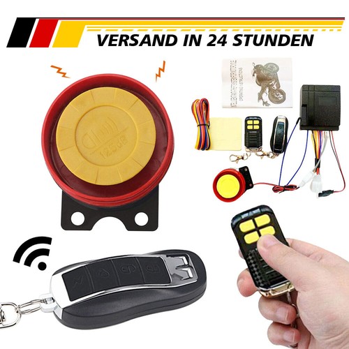12v alarmanlage mit motorstart - 12v,