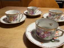 4 Porzellan Tassen, Helena