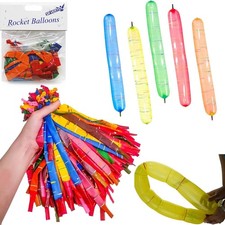 Multicolor lange Latex Rakete