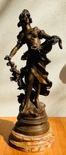 Große jugendstil skulptur - große,