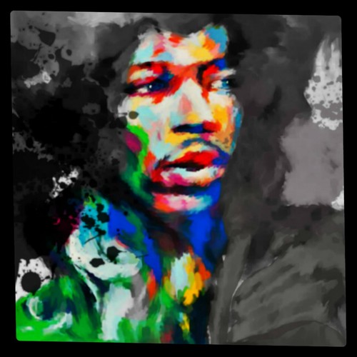 Motiv jimi portrait hendrix - portrait,