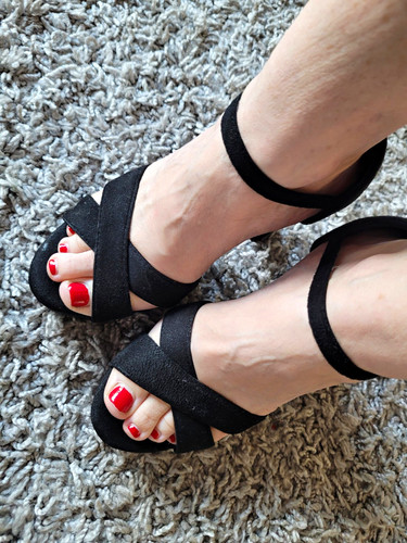 She damen sandalen schwarz - damen,
